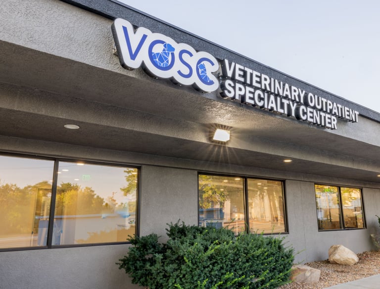 Image of front of building with sign
