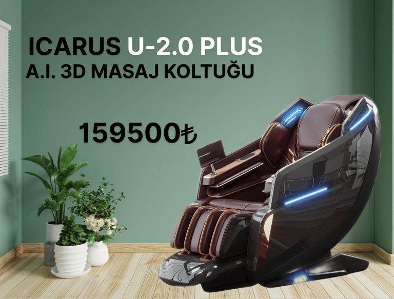 icarus'a ait u-2.0 plus masaj koltuğu