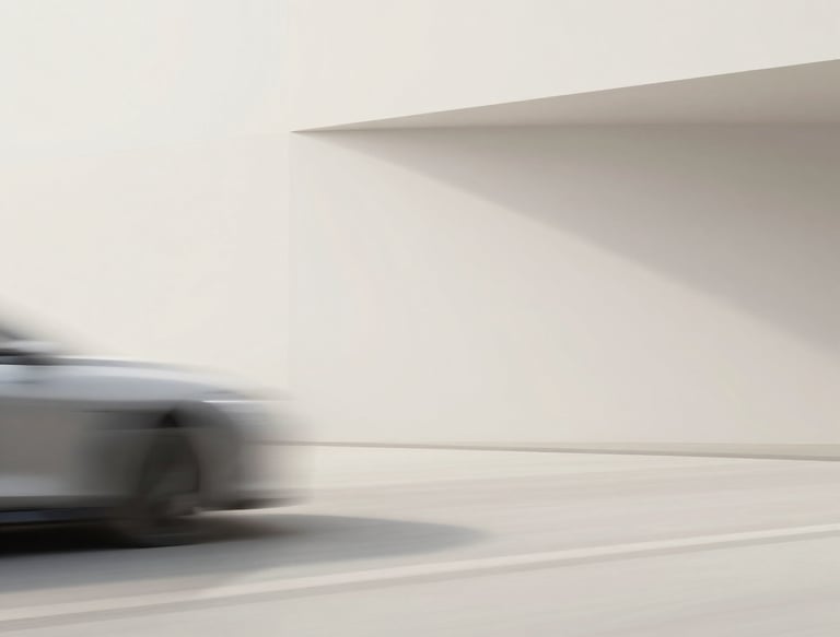 A sleek, dark-themed workspace with a laptop displaying the nexaura homepage, surrounded by subtle gold accents.