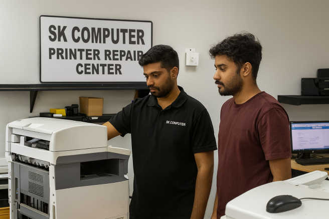 SK Computer: Best Printer Scanner Repair and Toner Refilling Service in Noida