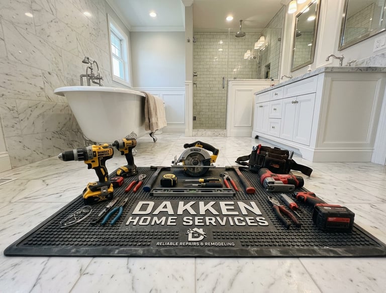 Handyman Services for disabled and elderly, bathroom remodels, ramps, lighting.