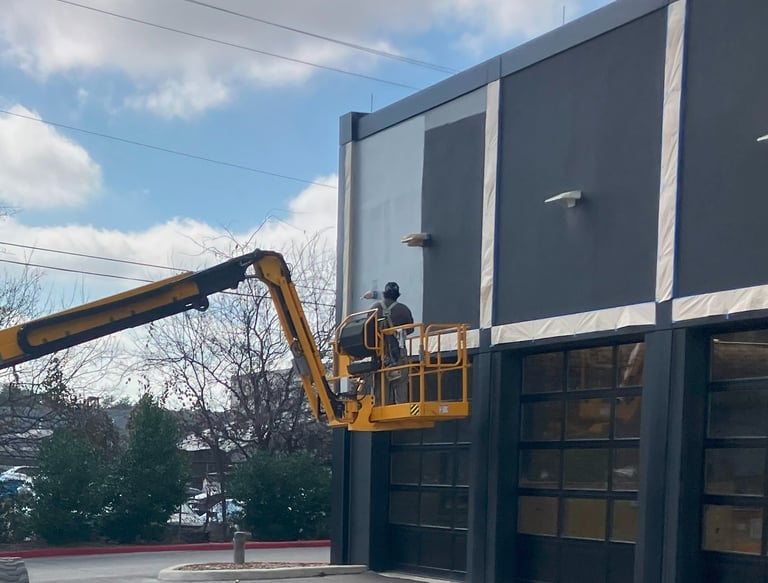 Boom lift camera install