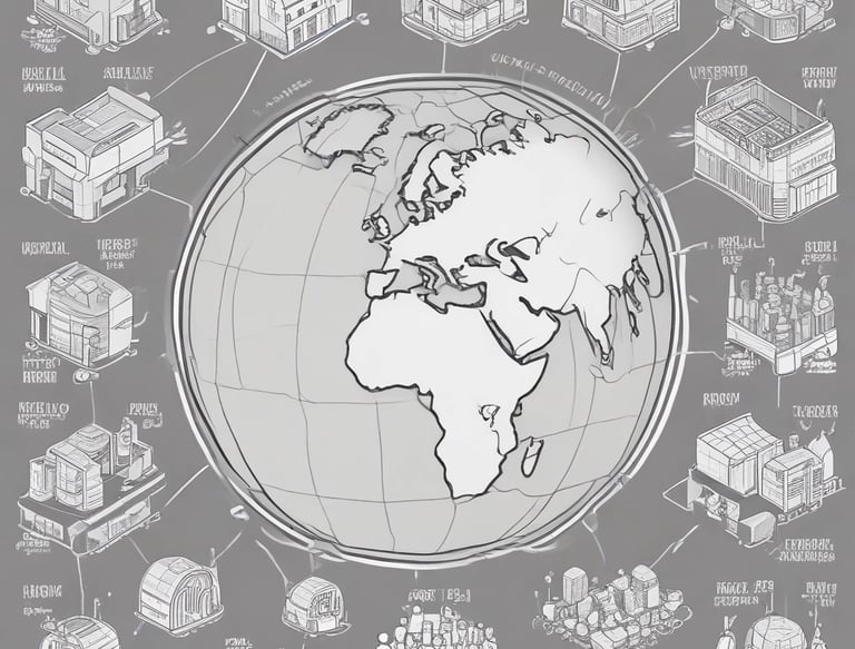 Modern office building exterior with Walia and Associates signage in Delhi.