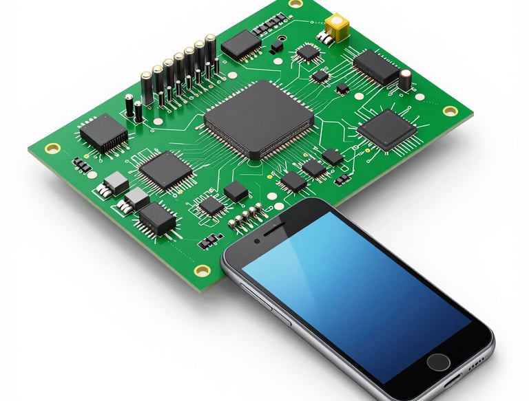 A vintage photo of the original Ahrens Inc. office from the 1970s.