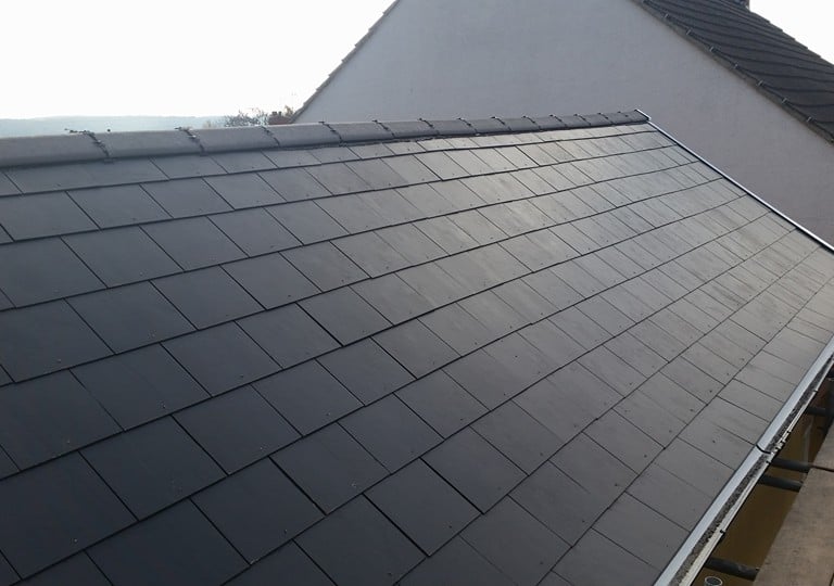 New slate roof installation by Roofing Specialists Yorkshire