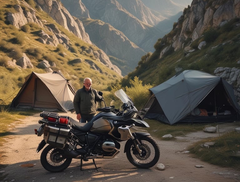 Close-up of hands stitching a sleek, modern jacket in a bright studio.
