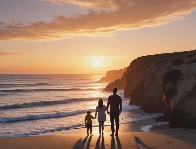 An inspiring image of a person overcoming obstacles with determination.