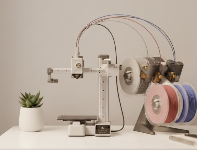 Imagen de una impresora 3D