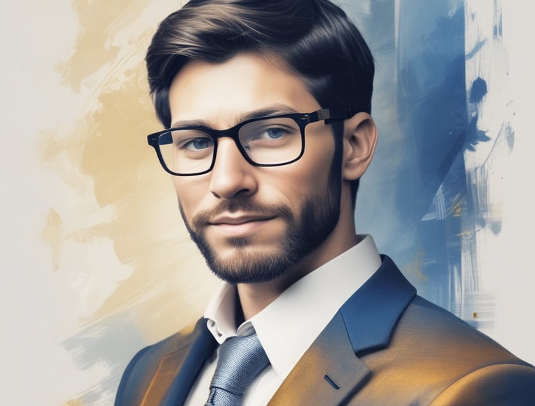 Close-up of a gold coin resting on a sleek navy blue surface, softly lit.