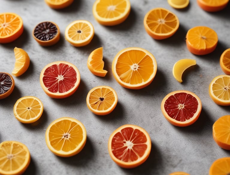 Happy customer enjoying a handful of Healfy Foods dried fruits outdoors on a sunny day.