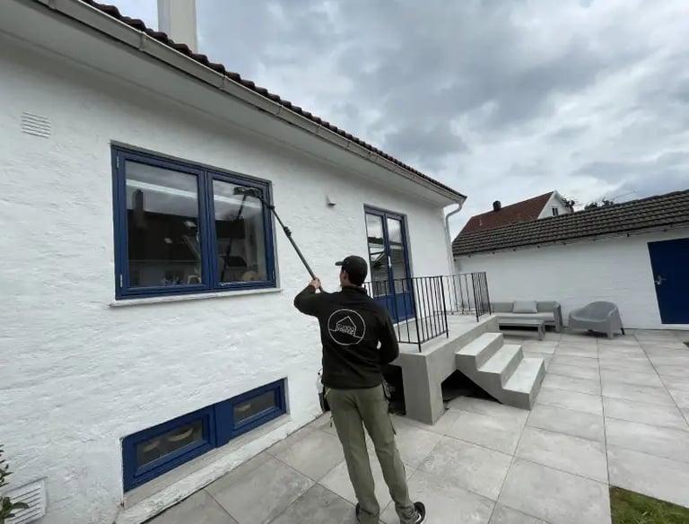 Vindusvask enebolig
