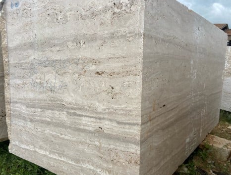 Blok kamienia trawertyn Classico, blok kamienny trawertynowy