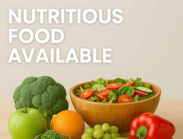 Nutritious Food Available