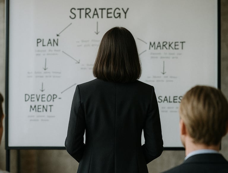 Beauty marketing education and strategy session for professional brand growth