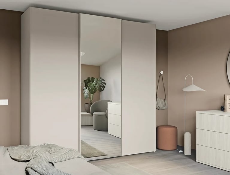 HotelArt: Μίνιμαλ Ντουλάπα από Λευκό Ξύλο - Ξενοδοχειακός Εξοπλισμός Ντουλάπες