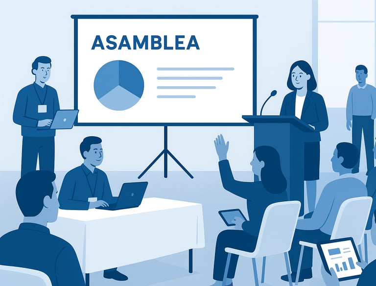 Asamblea general propiedad horizontal, conjuntos residenciales ley 675