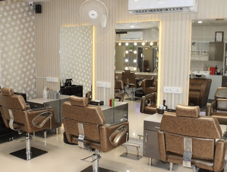 An image showing interiors of Trisha salon , Makeup Studio in Karnal