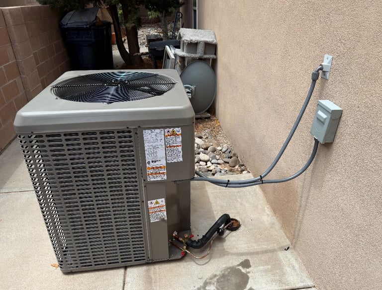outdoor condenser unit