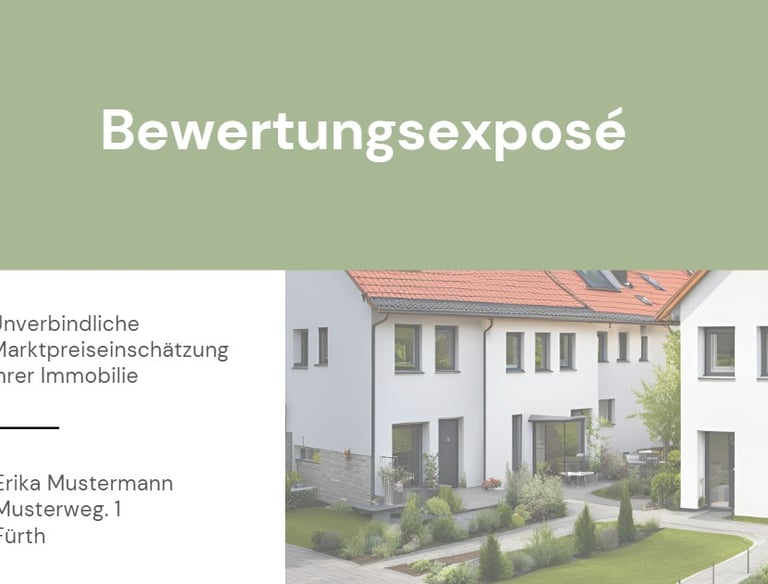 Kostenfreie und präzise Immobilienbewertung in Fürth durch Reidelbach Immobilien