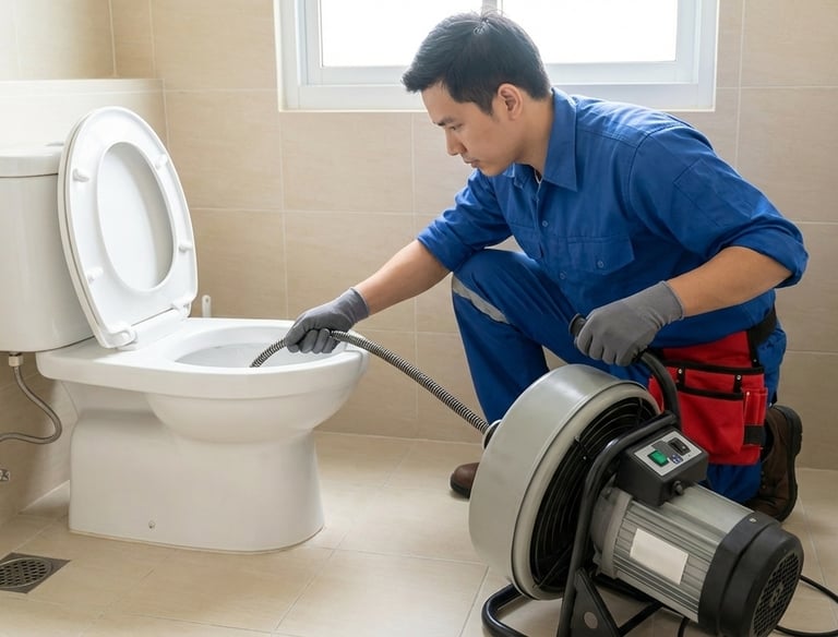 desentupimento de vaso