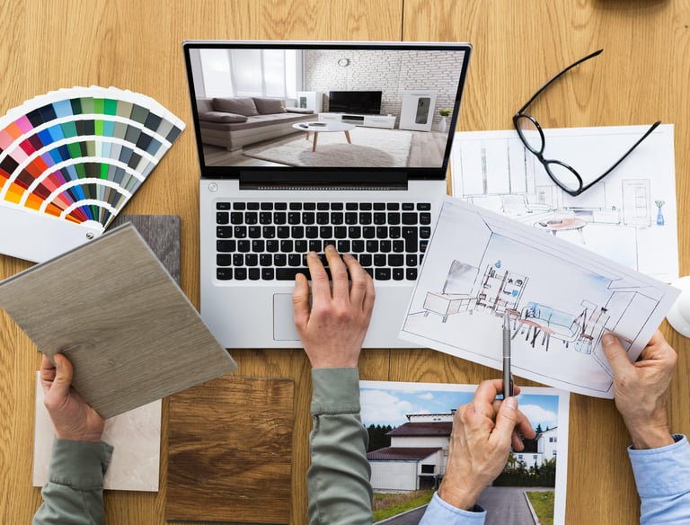 Diseño de interiores y Construcción