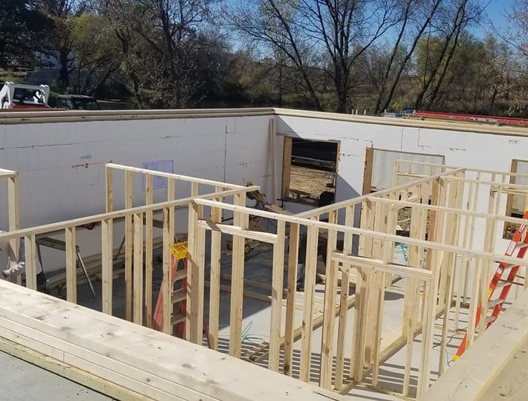 custom home building spicer mn