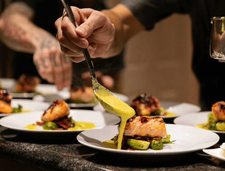 Experiencia gastronómica gourmet con servicio de chef privado