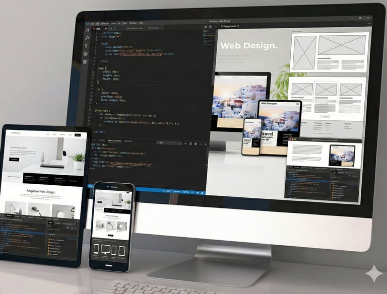 We build modern web pages based on your customer needs