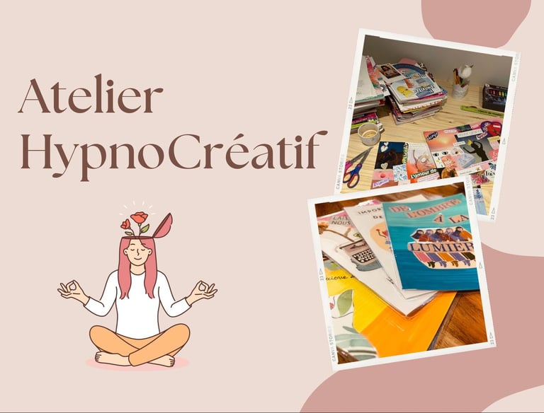 Ateliers hypnoCréatifs Lyon Ain Meximieux