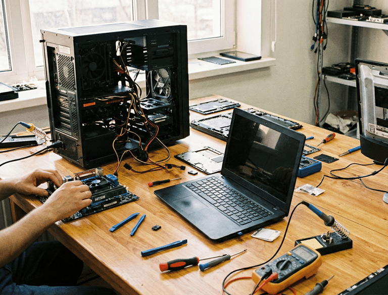 Serwis komputerowy, naprawa komputerów i laptopów