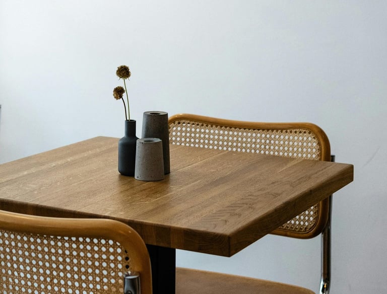 HotelArt: Νεοκλασικό Ξύλινο Τραπεζάκι Δωματίου - Ξενοδοχειακός Εξοπλισμός Έπιπλα Μίνιμαλ