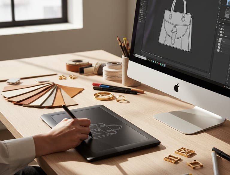 ccessory product development by Cavity Studios with sketching, color, and brand-focused ideation