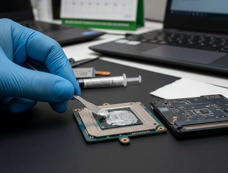 Cambio de pasta térmica Quito