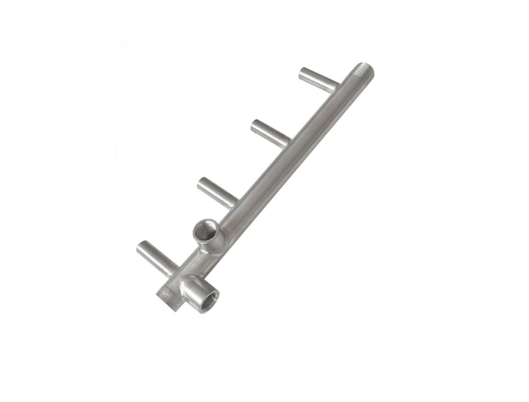 China Custom Precision CNC Stainless Steel Plumbing Pump Manifolds Welding Parts