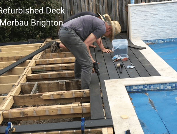 deck installation by gerald peters
