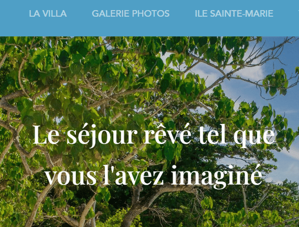 Villa Nosy manga