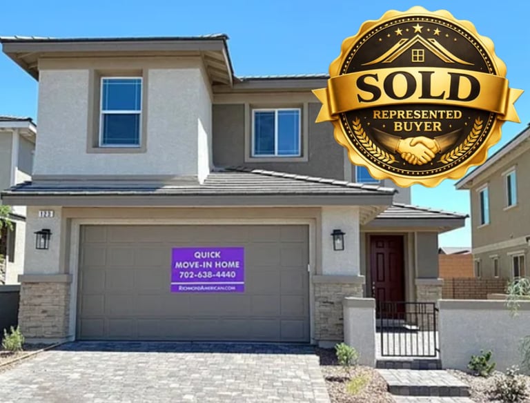 a home with a sold sign and a sold sign