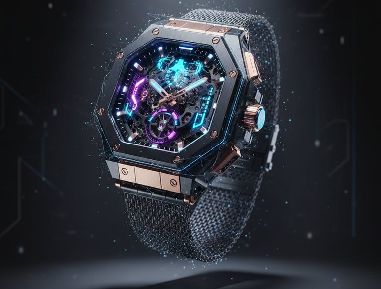 3D fashion accessory prototyping by Cavity Studios creating digital samples and lifelike models