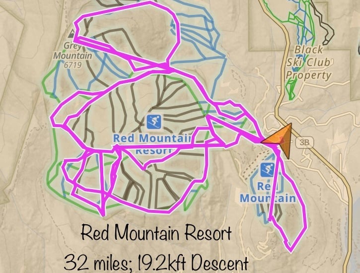 Red Mountain Resort Track of Lance