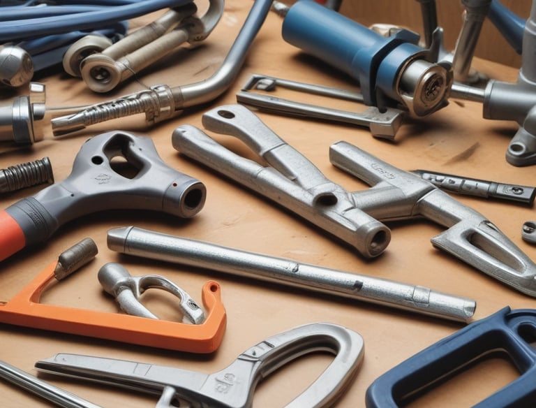 a bunch of tools and tools on a table