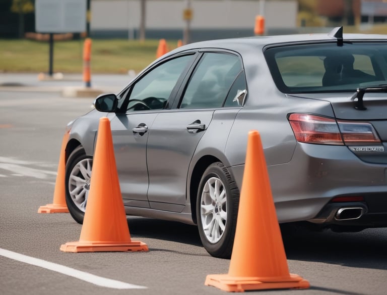 a man in a white helmet and a man in a blue suit