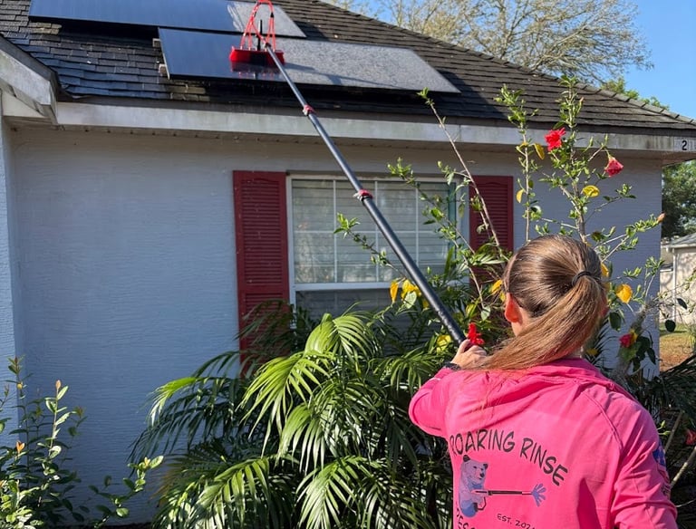 solar panel cleaning company