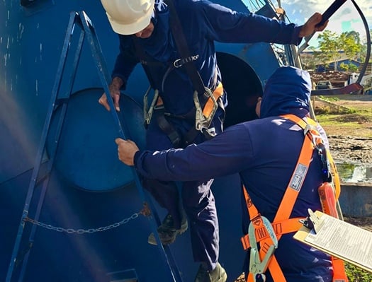 NR 33 - Espaços Confinados - Vigia e Trabalho Autorizado