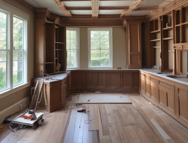 A beautifully renovated Seattle kitchen with modern finishes and warm lighting.