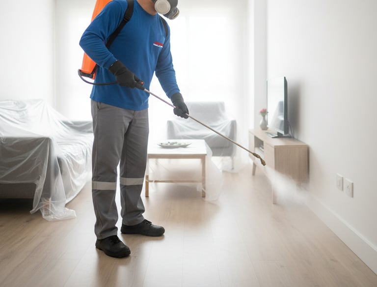 dedetização em residência