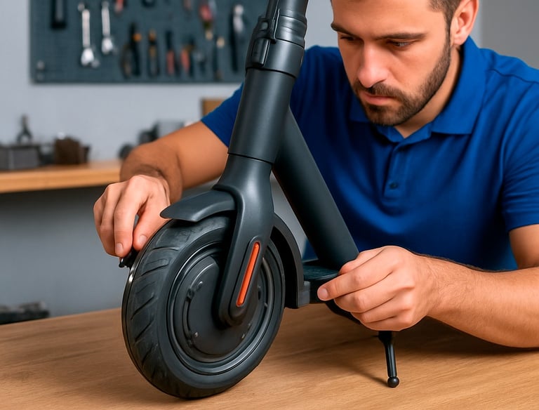 Taller de reparación de patinetes eléctricos en Valencia