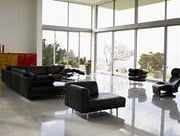 Interior window cleaning