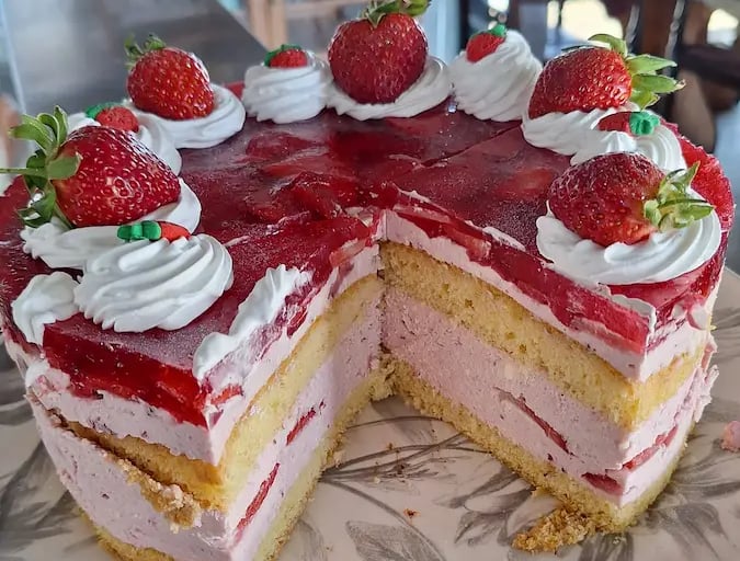 German Cherry Cake 1877 Doughnut Bar