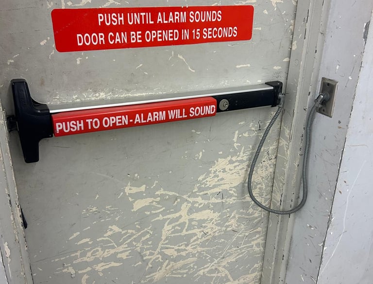 Commercial Lock Change/Push Bar Repair