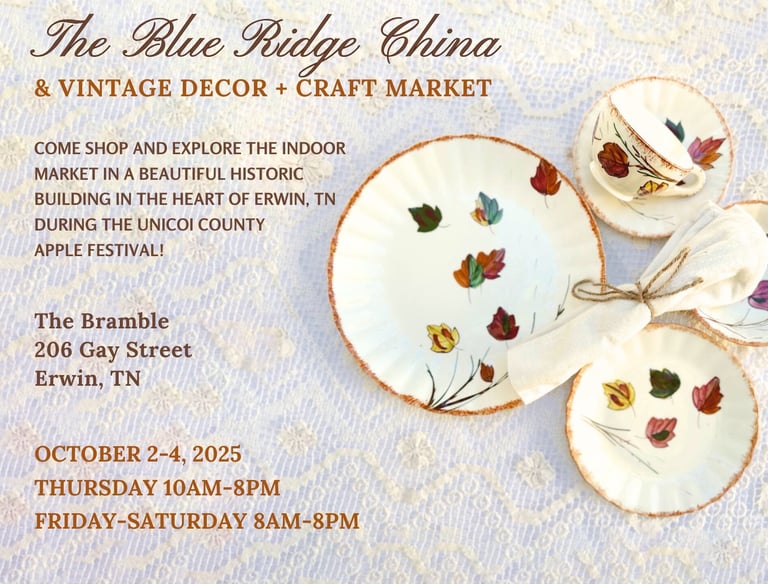 Blue Ridge China The Bramble Erwin TN 